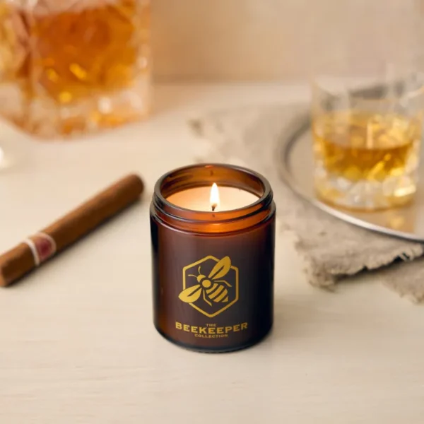 Cigar lounge candle